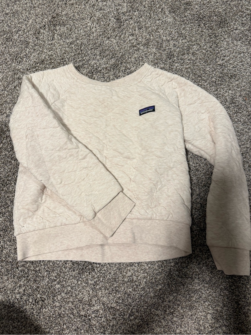 Patagonia Organic Cotton Crewneck - Cream